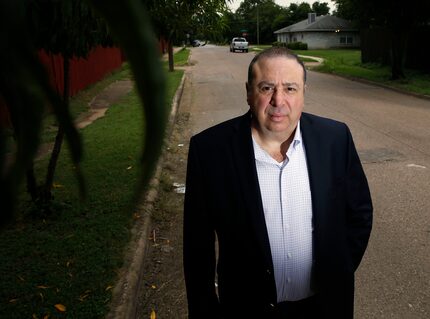 State District Judge Rick Magnis posed for a portrait in 2017 in the 3900 block of Puget...