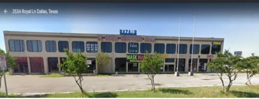 Older building at 2534 Royal Lane in northwest Dallas' Koreatown where H Mart is planning a...
