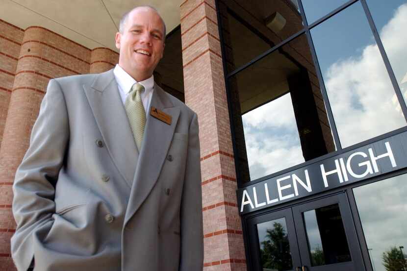 
Steve Payne was hired as principal at Allen High School in 2004. The school district has...