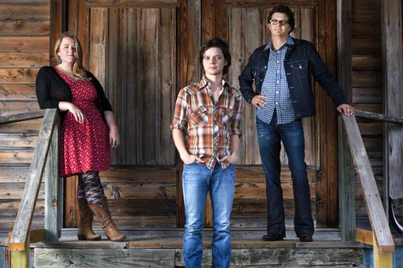 Austin-based Americana music group THE WARREN HOOD BAND. From left to right: Emily Gimble,...