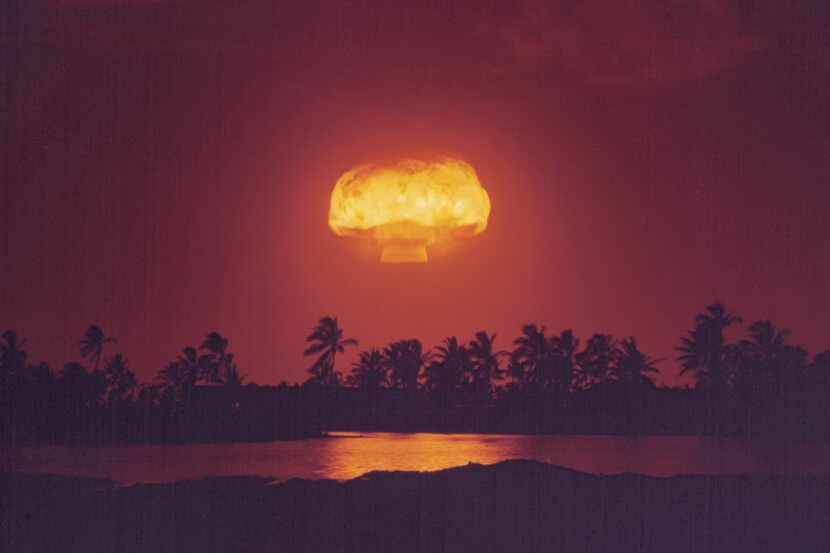 Image of an Atomic Test, from PBS's "The Bomb." 