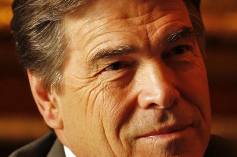 Rick Perry says he intends to keep up his campaign to attract California businesses to Texas.