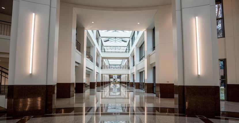 A large part of the former Penney headquarters space has already been remodeled.