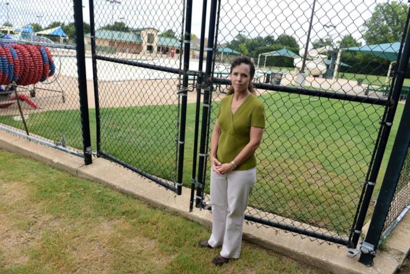 
Amy Fortenberry, director of Parks and Recreation for the city of Plano, stands outside a...