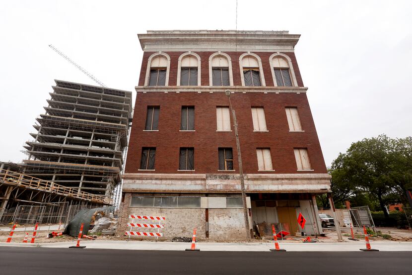 The landmark Knights of Pythias building on Elm Street will reopen in 2020 as a Kimpton Hotel.