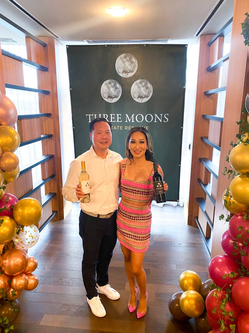 Daniel and Tiffany Moon launch Three Moons wine.