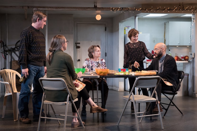 From left: Richard Thomas, Pamela Reed, Daisy Eagan, Luis Vega and Therese Plaehn star in...