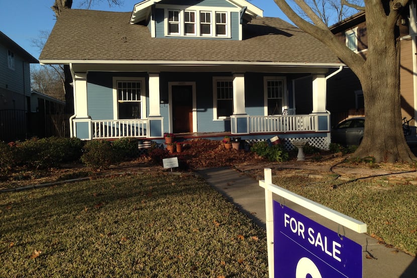 Dallas-area home prices were up by only 3.9 percent from a year ago in the latest...