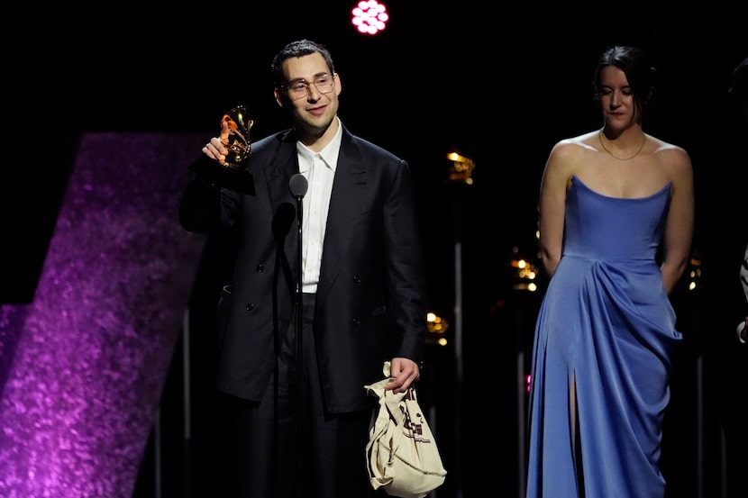 Jack Antonoff accepts the award for producer of the year, non-classical during the 66th...