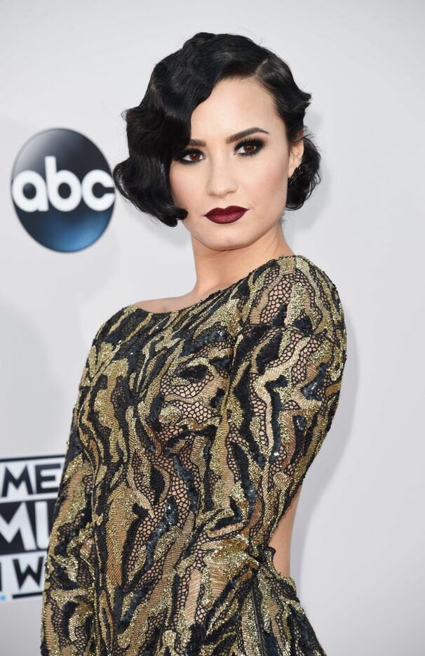 Demi Lovato attends the 2015 American Music Awards at the Microsoft Theater at L.A. Live in...