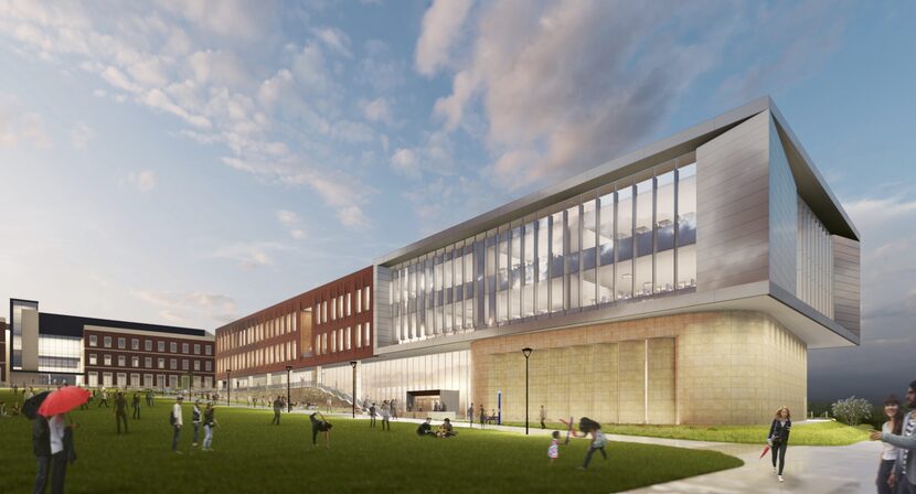 Rendering of the $66 million Interprofessional Education building at Tarleton State...