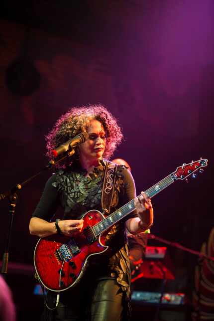 Vanessa Ogle, CEO of Enseo and lead singer/guitarist of GEM, performed at the House of Blues...