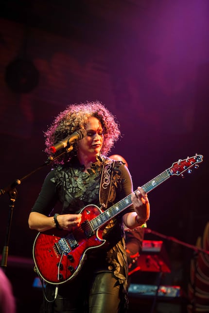 Vanessa Ogle, CEO of Enseo and lead singer/guitarist of GEM, performed at the House of Blues...