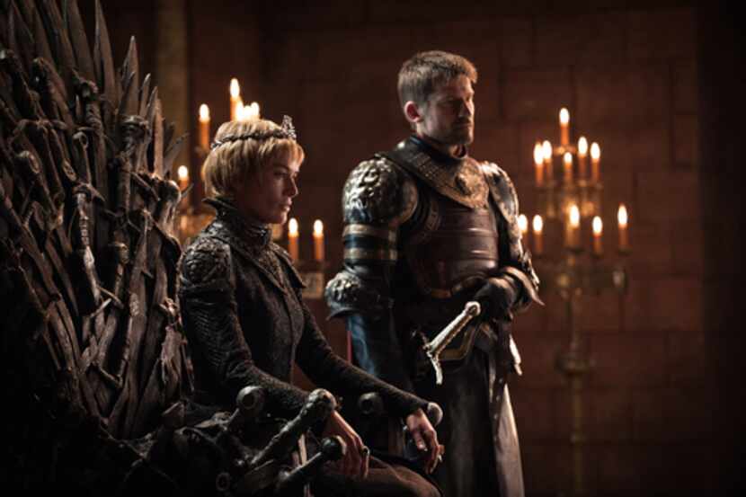 Lena Headey, Nikolaj Coster-Waldau en una escena de Game of Thrones, que estrena el 14 de...