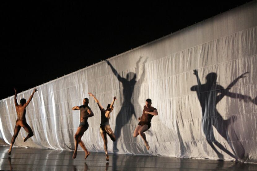 Gimmicky lighting design often obscured Cedar Lake Contemporary Ballet's frenetic movements...