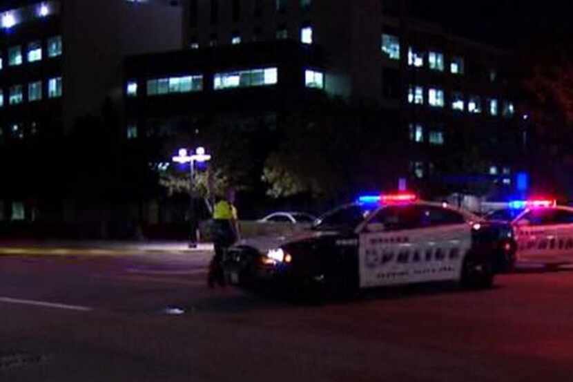  Dallas police were called to the scene on Peavy Road about 10 p.m. Wednesday. (NBC5)
