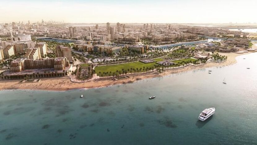 
An artist’s rendering shows the Bay La Sun District in King Abdullah Economic City, which...