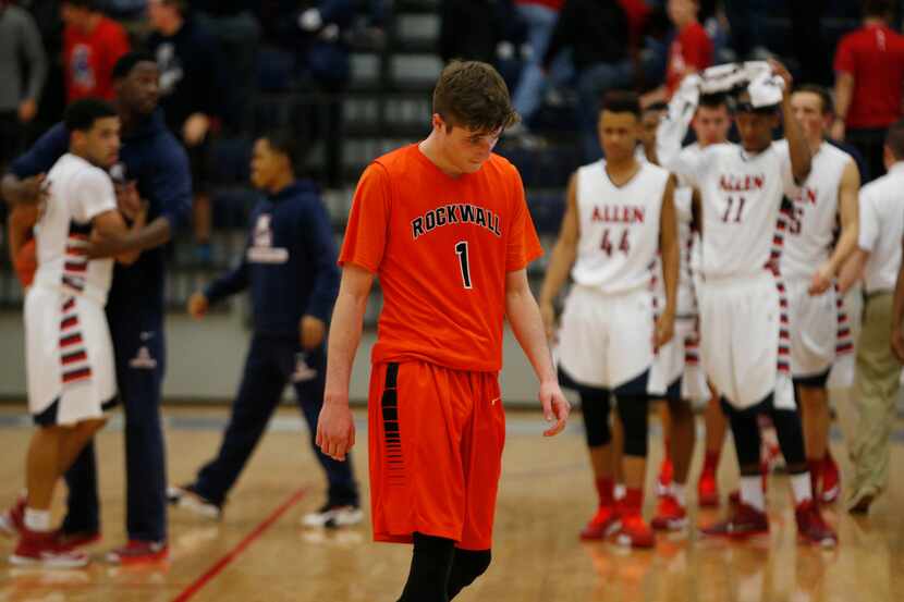 Rockwall's Austin Grandstaff, pictured here on Dec. 2, 2014, scored 30 points in a losing...
