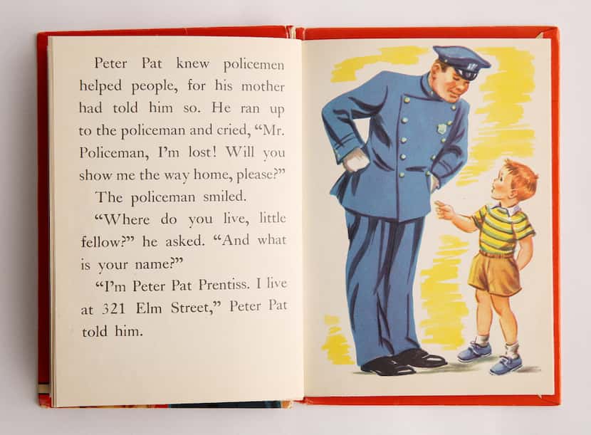 Vicki Timpa would read Peter Pat and the Policeman to her son, Tony Timpa, when he was a...
