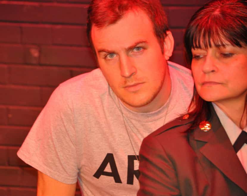 Jordan Willis and Terri Ferguson in Echo Theatre Company's "The Treatment" to be performed...