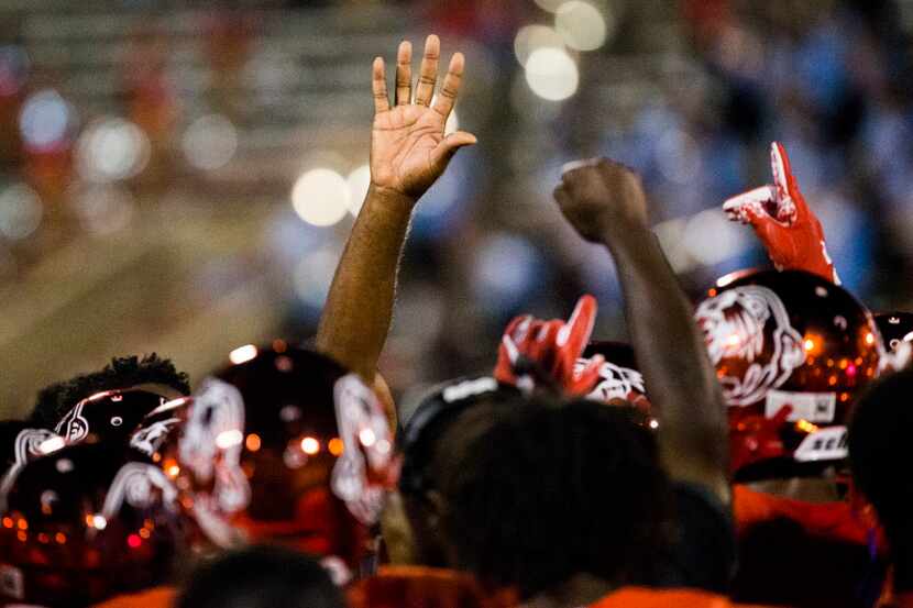 Duncanville, pictured earlier this year in a file photo, improved to 5-0 this season with a...