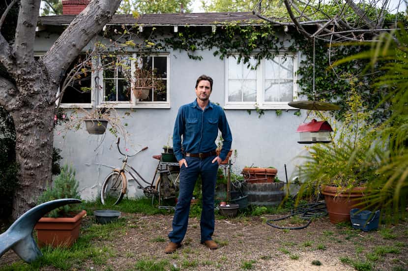 Luke Wilson poses for a portrait at his home.