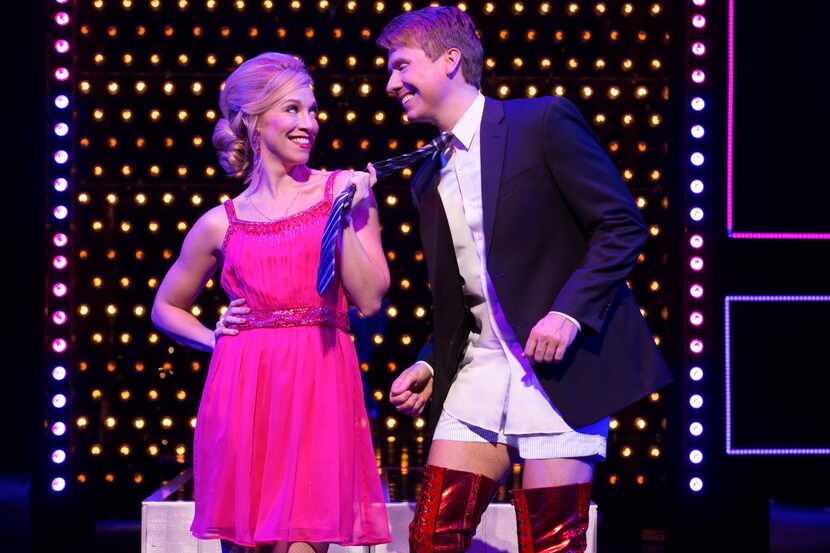 
Lindsay Nicole Chambers and Steven Booth in Kinky Boots, which will be at Dallas Summer...
