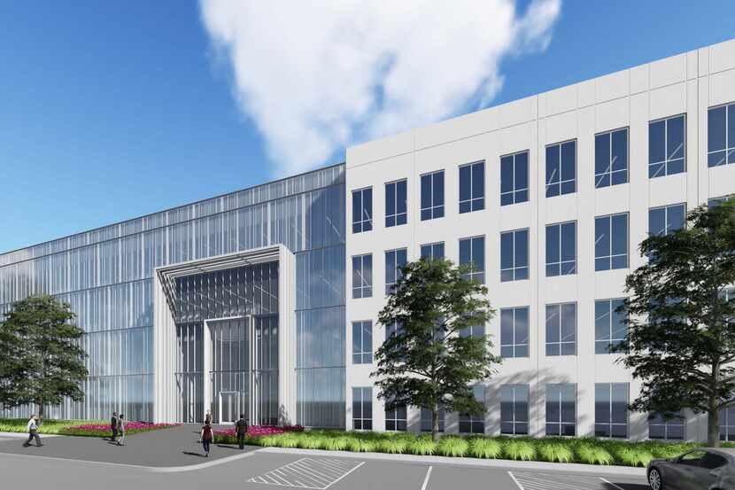 The first new office building in the International Business Park project will be at 6161...