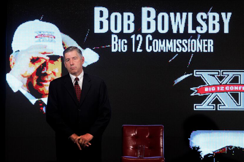 Big 12 Commissioner Bob Bowlsby at the 2012 Big 12 Conference Football Media Days at the...