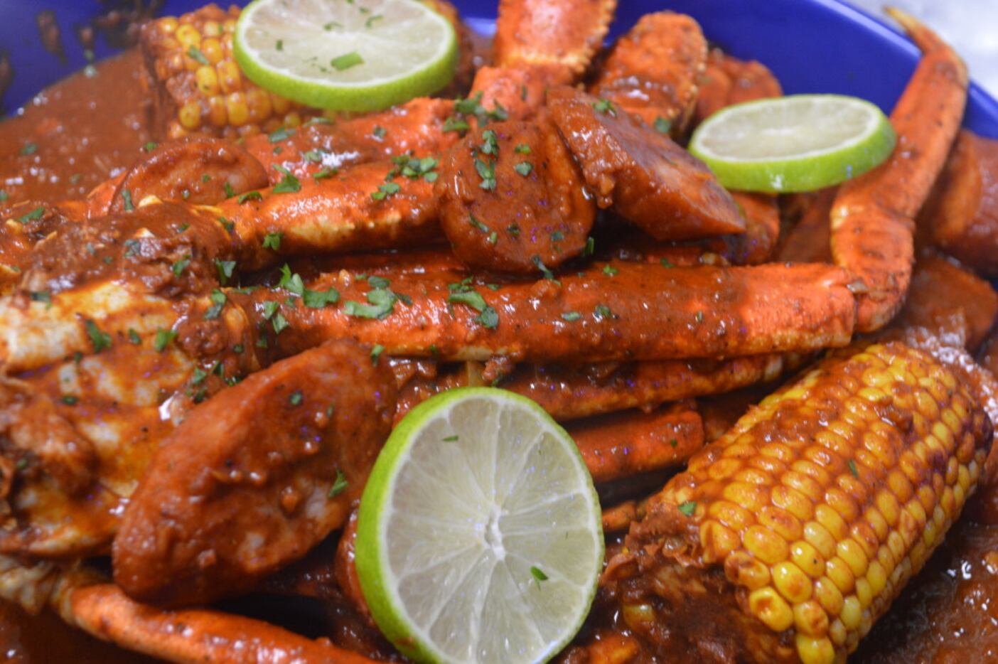 Ragin' Crab Cafe's Valentine's Day menu will include a seafood feast to share with crab,...