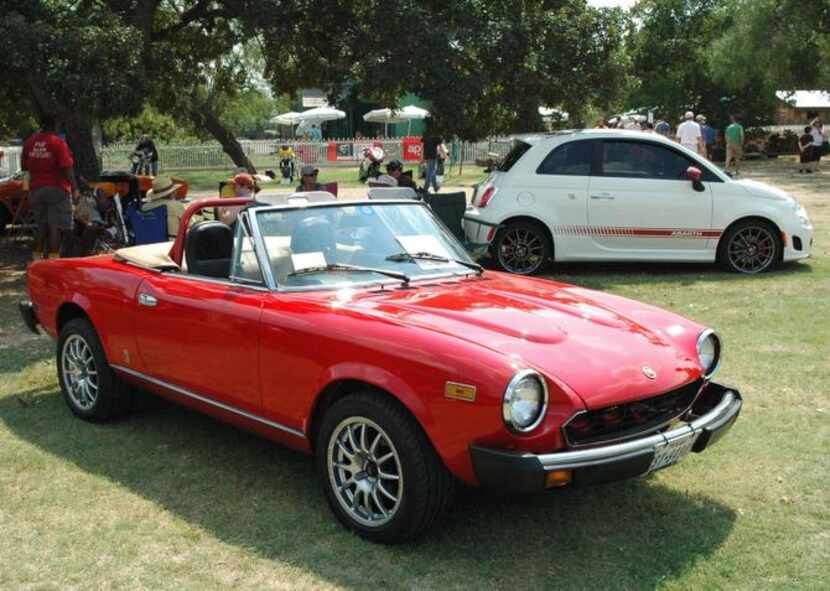 
The Fiat Spider from 2013 Italian CarFest.
