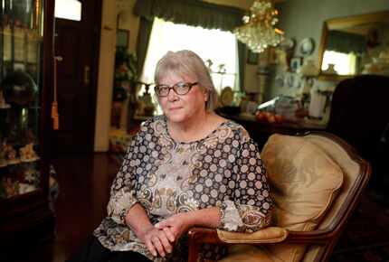 Tony Timpa’s mother Vicki Timpa is pictured at her home July 13. The federal civil trial...