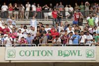 Fans before the first half of International Champions Cup pre-season soccer game between...