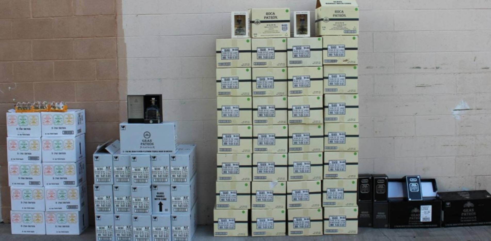 Officials recovered over a thousand bottles of stolen tequila after the alleged thief...