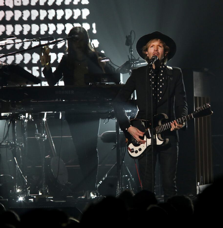 Beck performs at the Toyota Music Factory in Irving, TX, on Mar. 23, 2018.