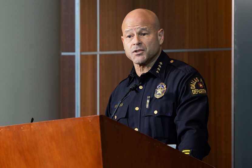 Chief Eddie García fired two officers Thursday who were accused of family violence.
