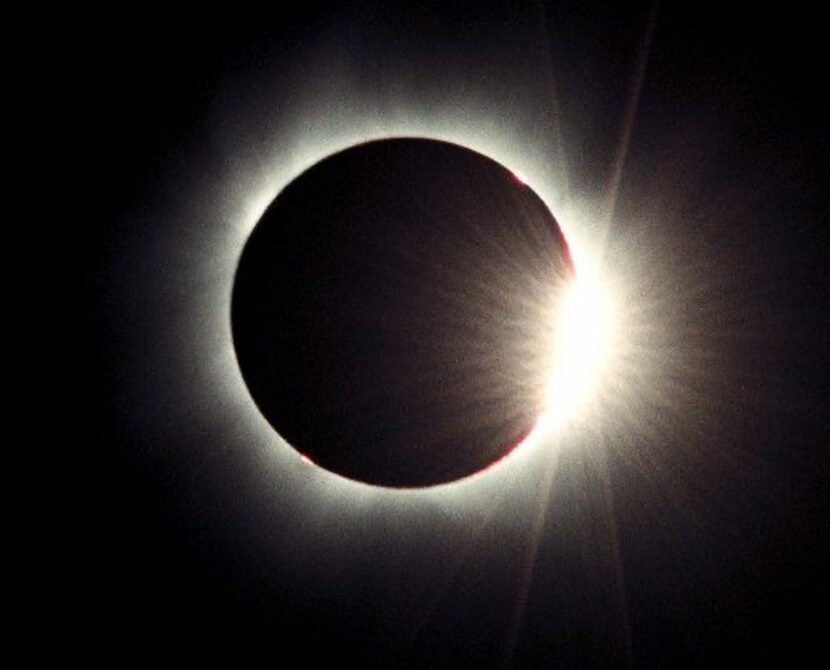 The total solar eclipse of Aug, 11, 1999, as viewed from northeastern Bulgaria.