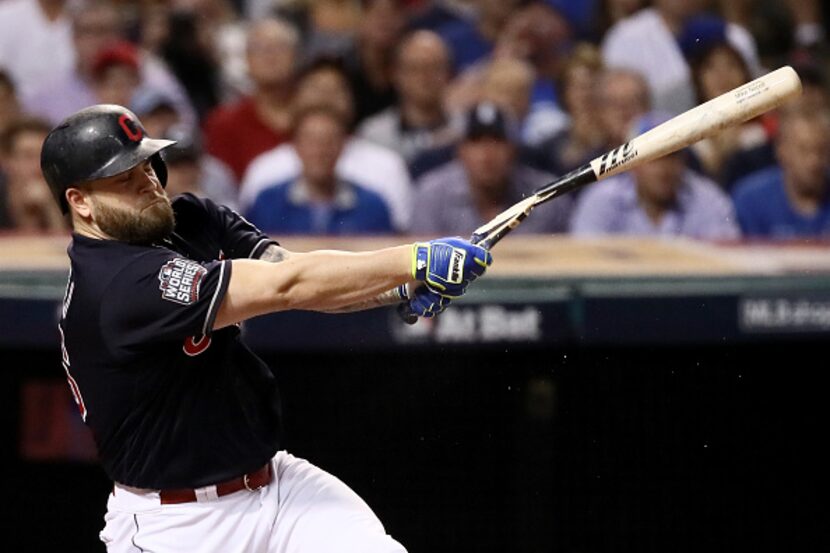 Mike Napoli viene de disputar la Serie Mundial con Cleveland. Foto GETTY IMAGES