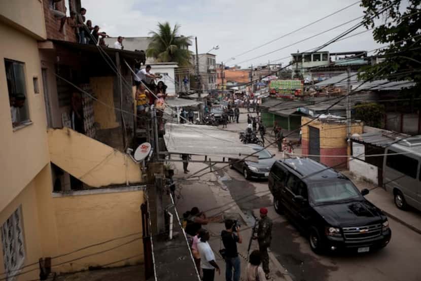 La favela Ciudad de Dios en Río. Foto AP