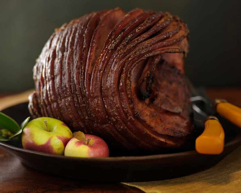 Here's Pecan Lodge's ham, $89 apiece. No cooking for you.