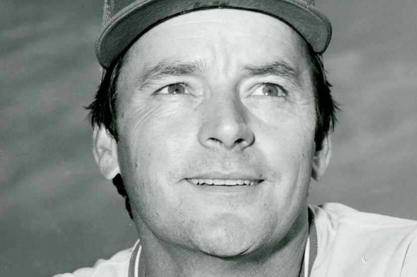 Jackie Brown, pictured in 1981 during his tenure as Texas Rangers pitching coach.