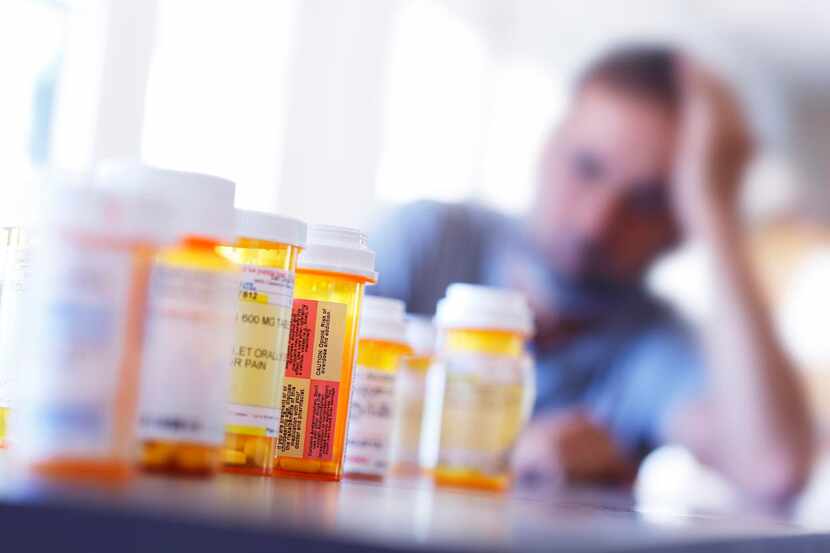 Medicamentos opioides se han convertido en una fuente de addición de miles de personas en...