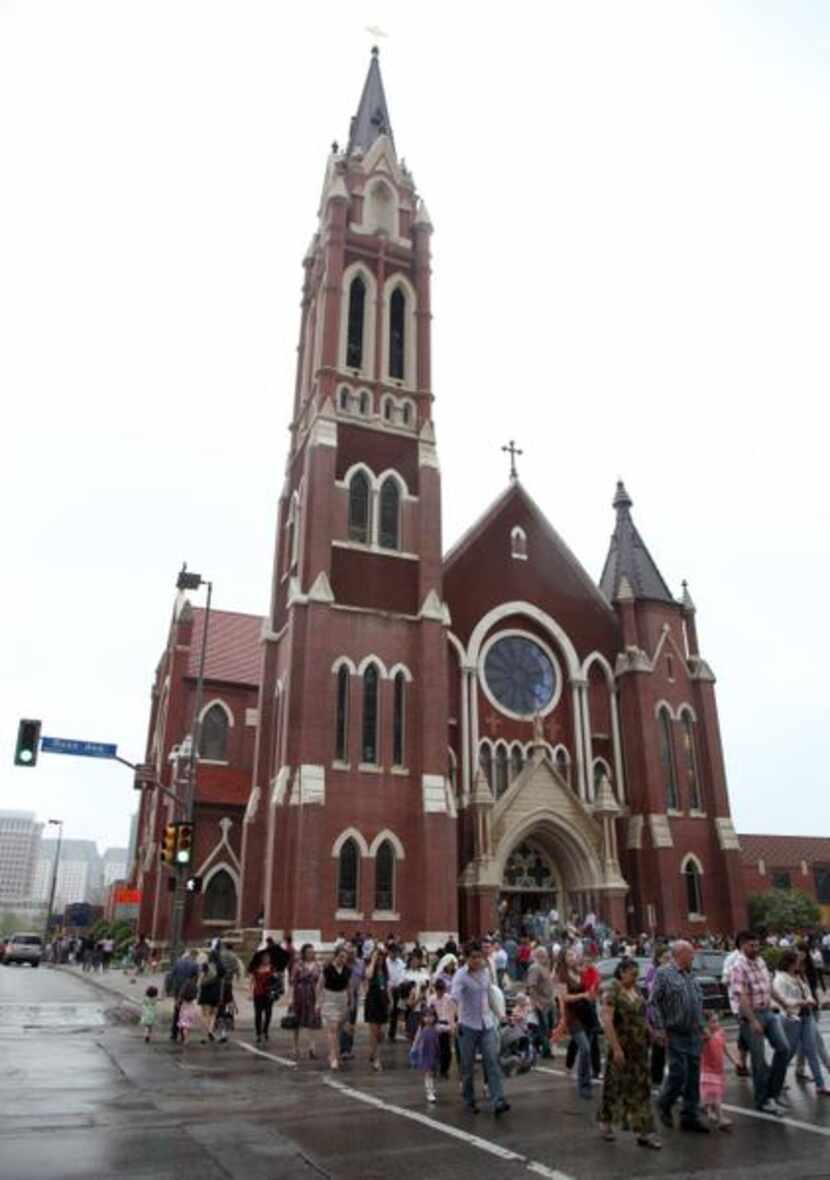 
Sacred Heart Cathedral on Ross Avenue
