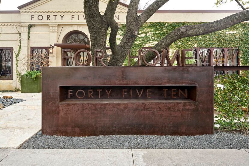 Forty Five Ten Home store on McKinney will close July 31, 2018.