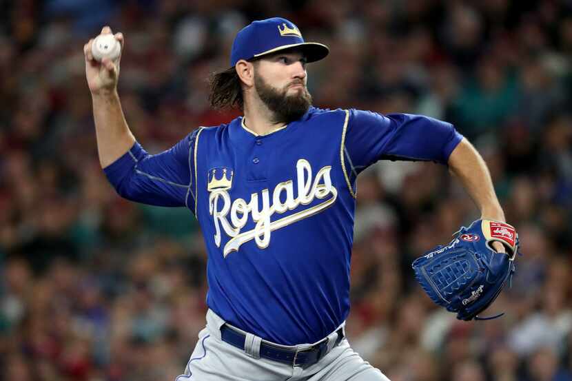 SEATTLE, WA - JUNE 30:  Jason Hammel pitches against the Seattle Mariners in the first...