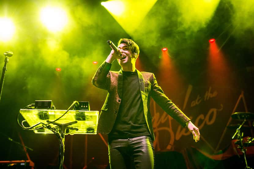 Panic! at the Disco performing at Verizon Theatre on Wednesday