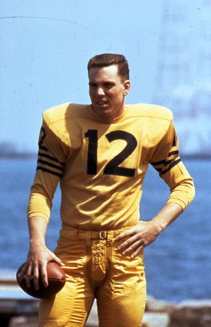 Roger Staubach, the Navy quarterback in 1963. (Photo courtesy of the Cotton Bowl.)