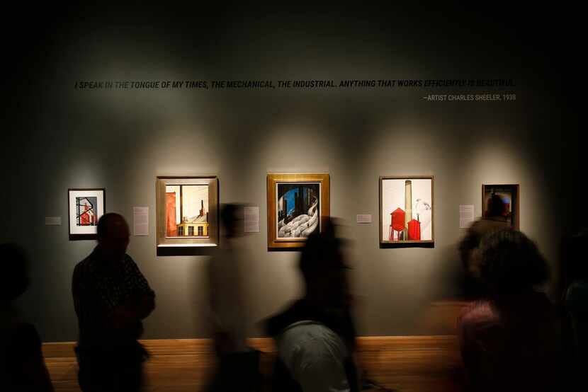 "'The Cult of the Machine: Precisionism and American Art" 
