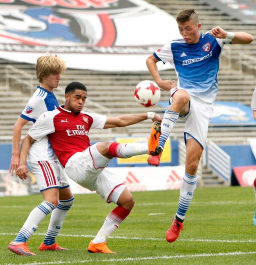 FC Dallas vs. Arsenal el domingo en el Cotton Bowl. Foto DMN