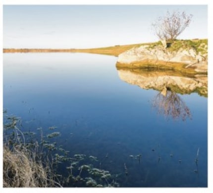  The property that was formerly used for coal mining now has more than a dozen lakes. (Icon)